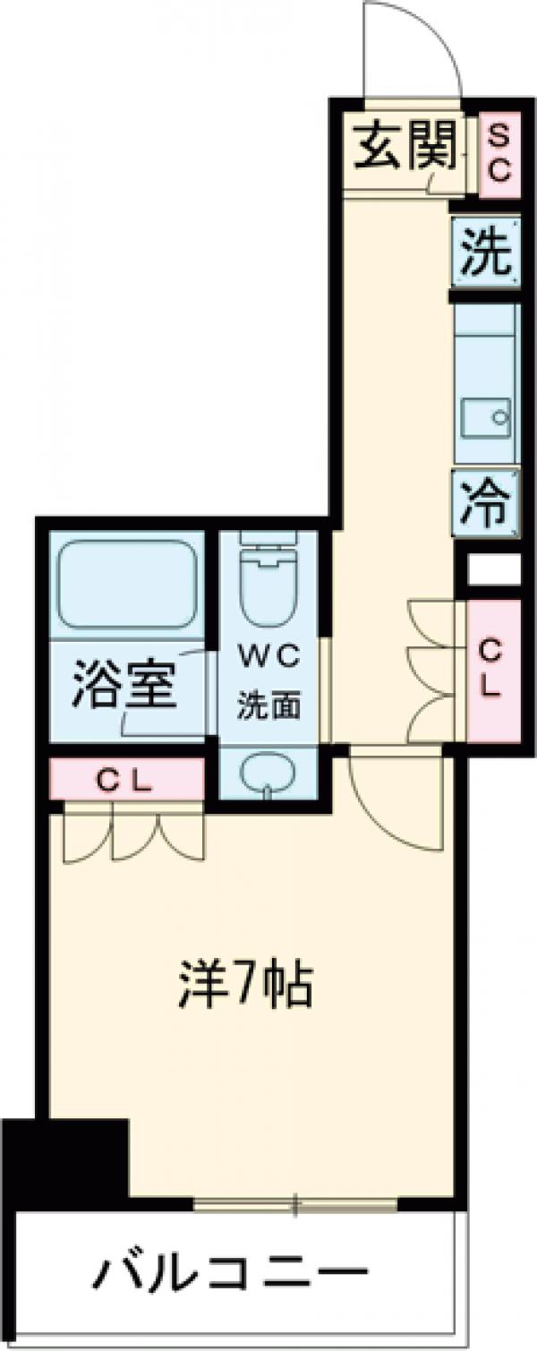 ＢＰＲレジデンス御嶽山の間取り