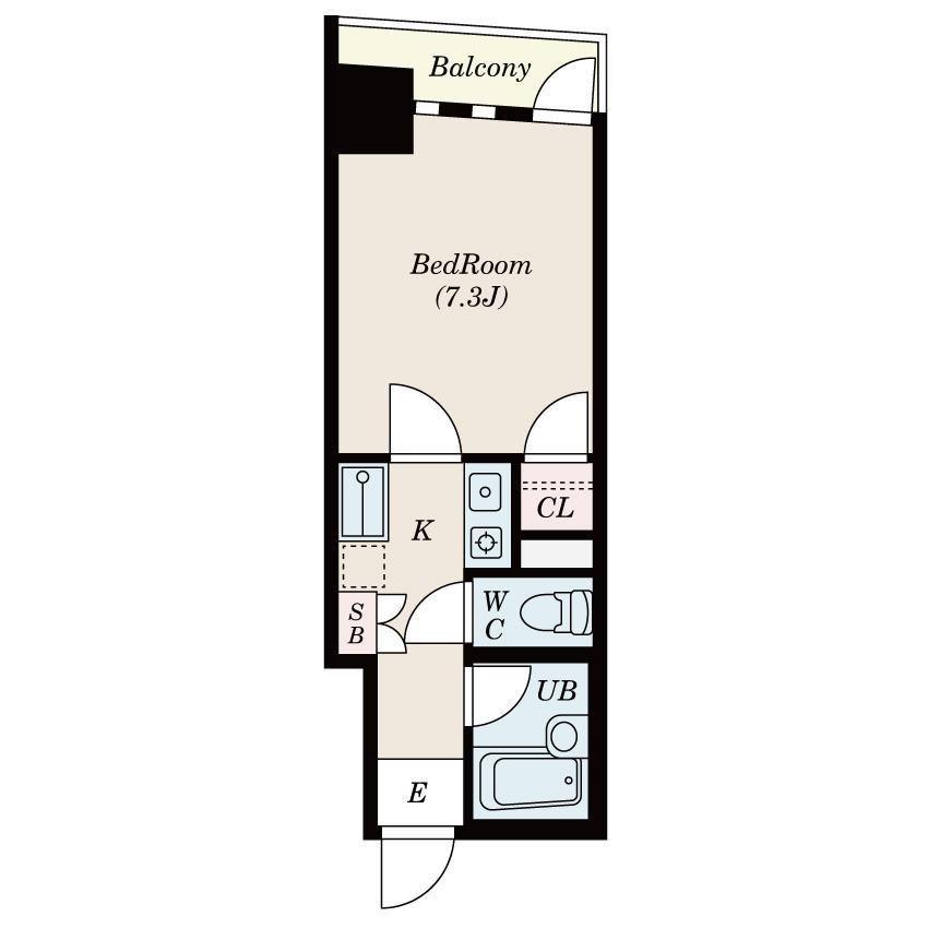 S-FORT八王子の間取り
