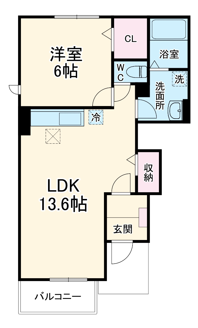 ブルーラグーンの間取り