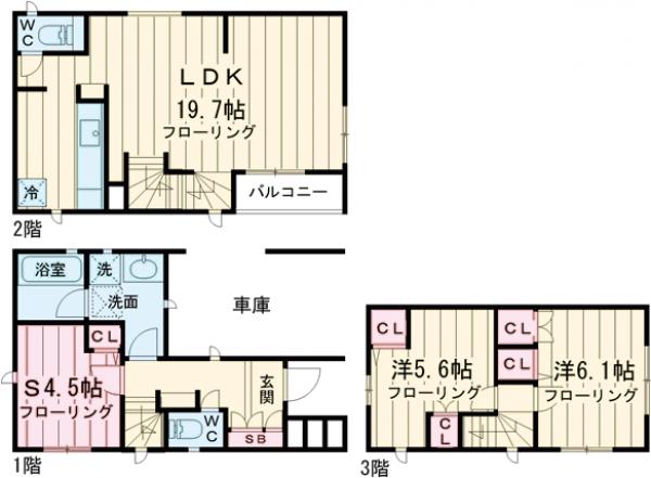 Kolet篠崎#09の間取り