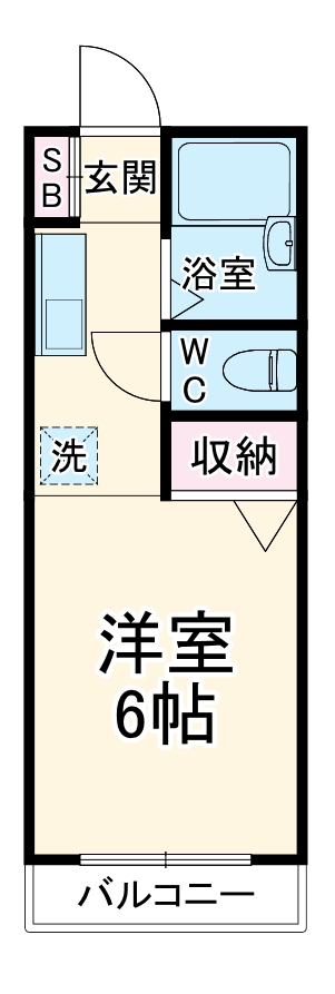 ソナタⅠの間取り