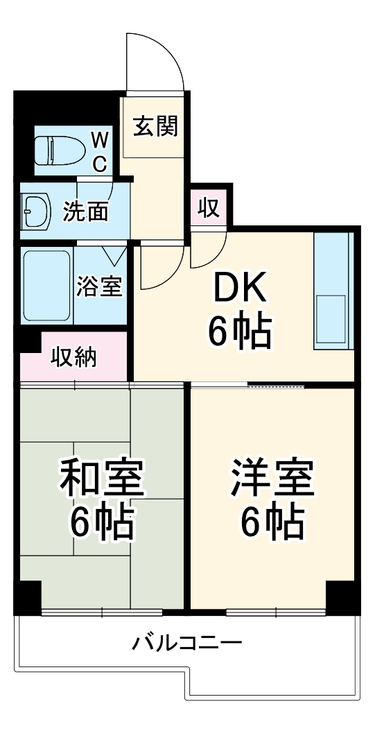 スターホームズ横須賀中央の間取り