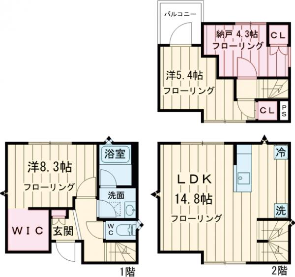 Kolet新井薬師前#03の間取り