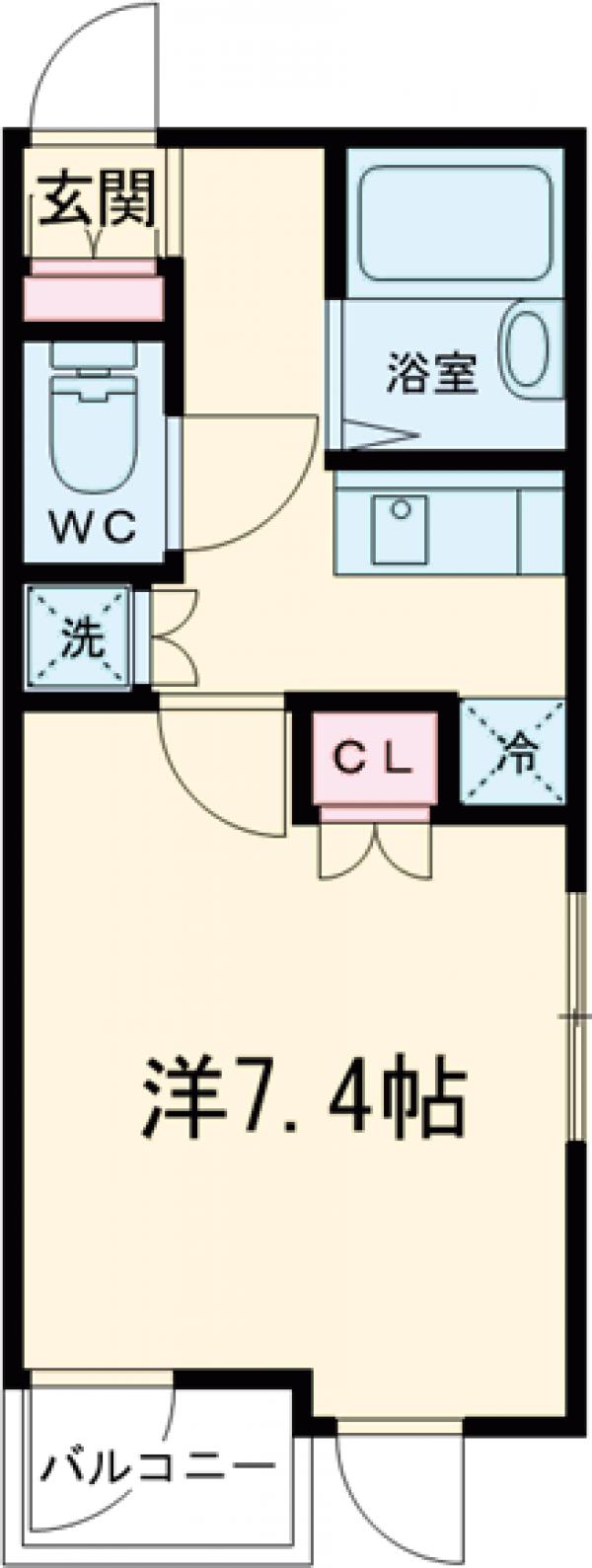 ヴィーダ高井戸の間取り