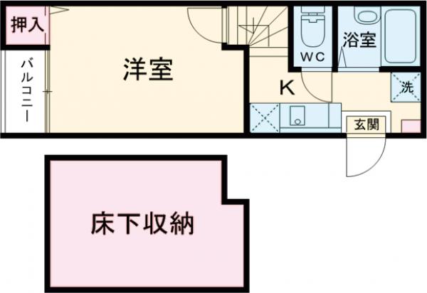 アンレーヴの間取り