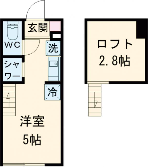 OTAS 代田橋の間取り