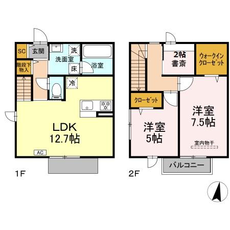 ドエルの間取り