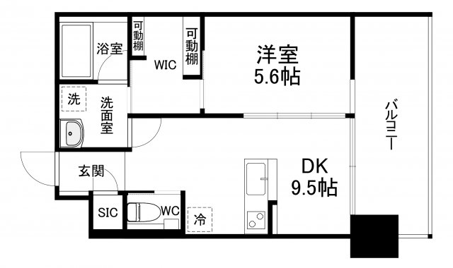 ベネチア天満橋の間取り