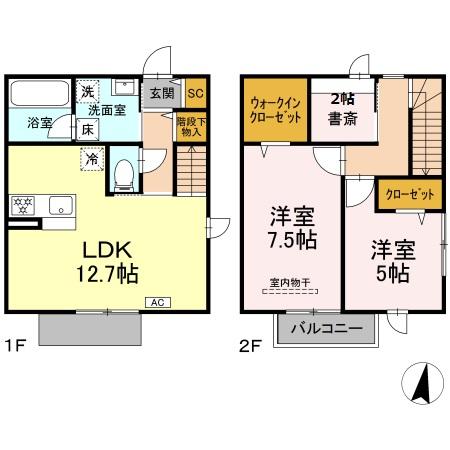 ドエルの間取り