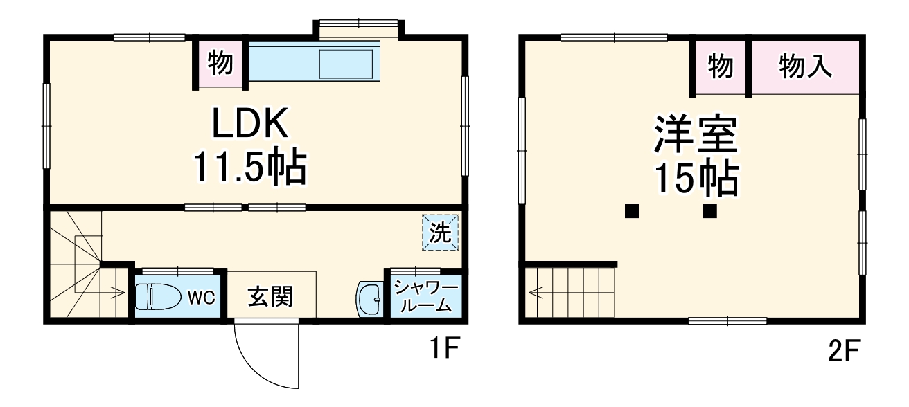 森崎4丁目戸建の間取り