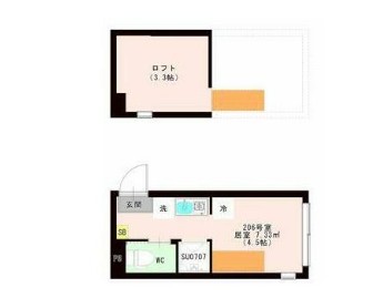 OTAS 代田橋の間取り