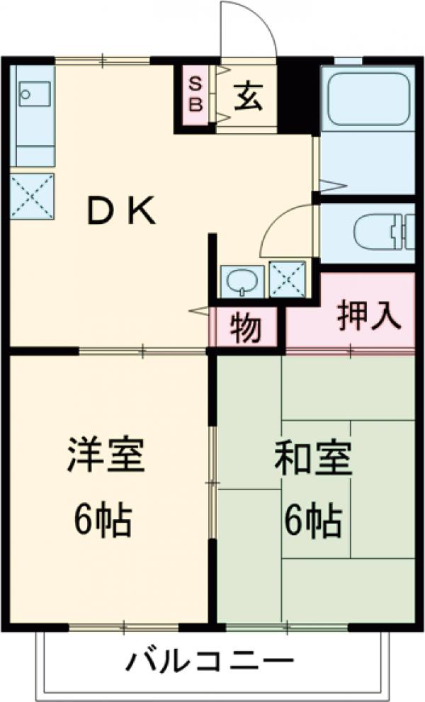ドエル梅津の間取り