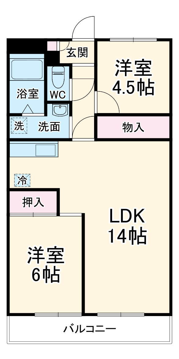 PARR MARK TODAの間取り