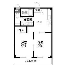 メゾン美鈴の間取り