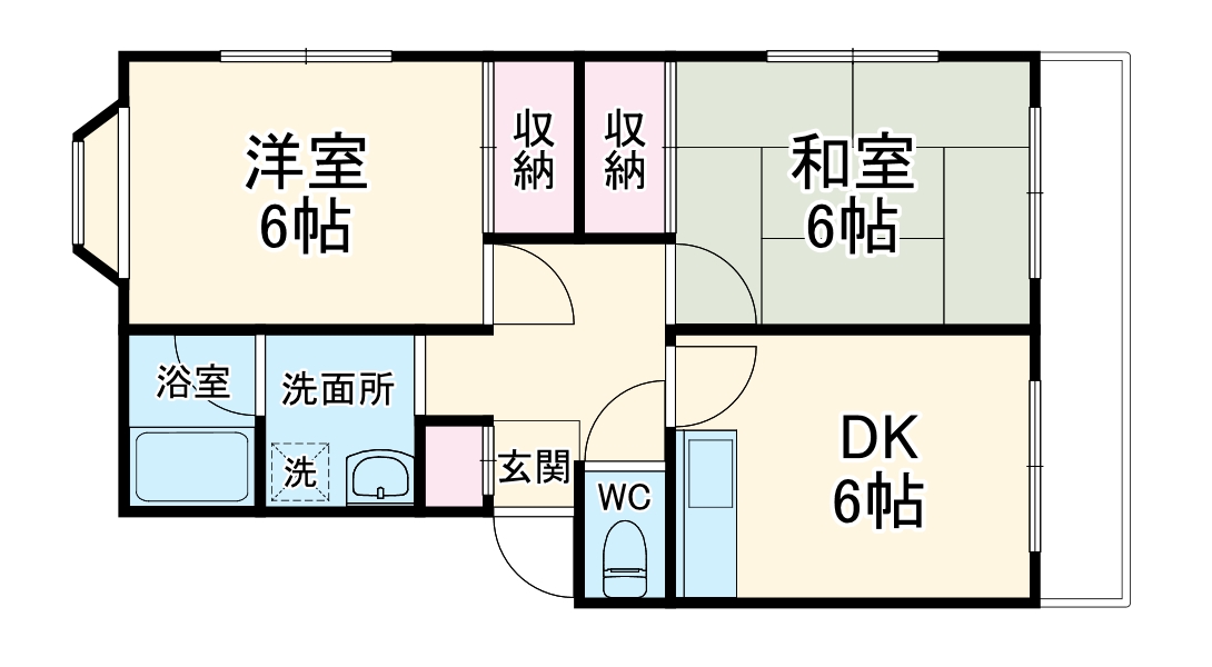 スカイＦＢＫの間取り