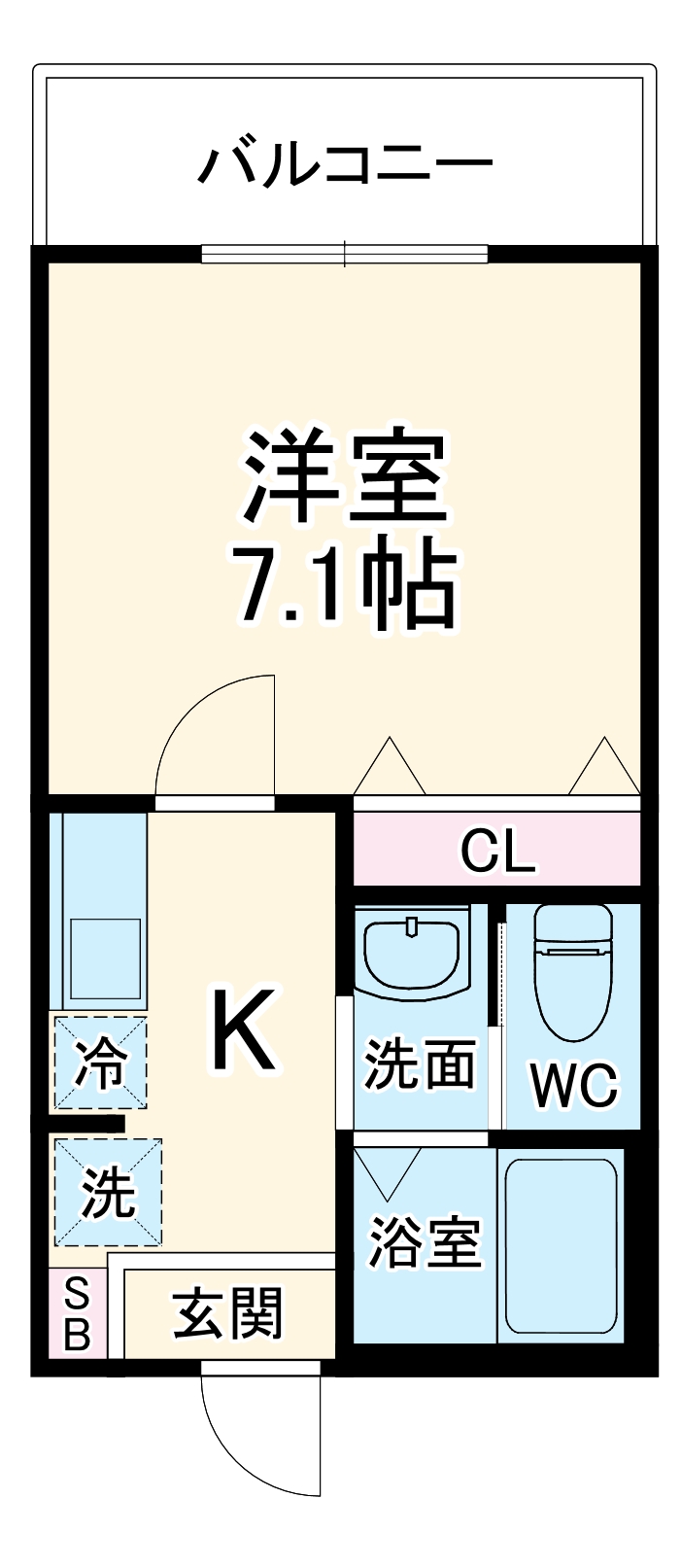 グレイス東町の間取り