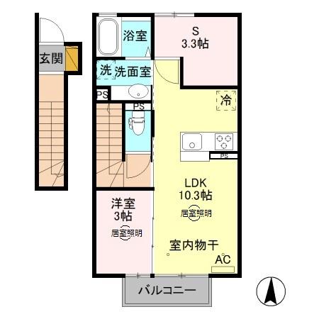 ブランの間取り