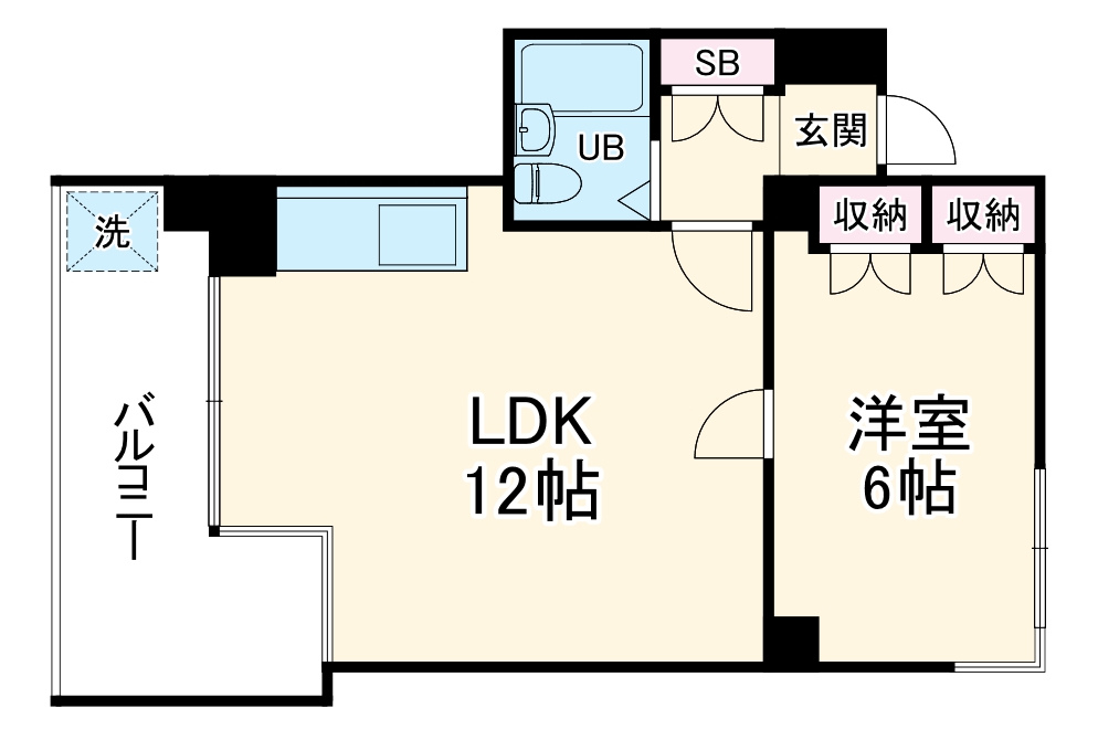 ライオンズ御前三条ビルの間取り
