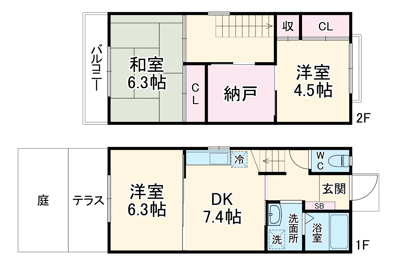 コート光人館の間取り
