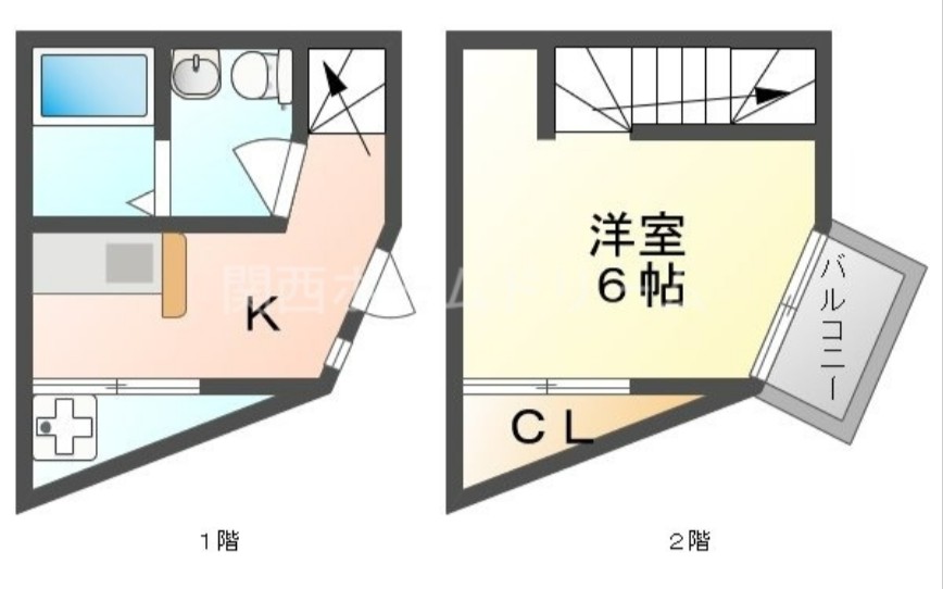ピラミッドアネックスの間取り