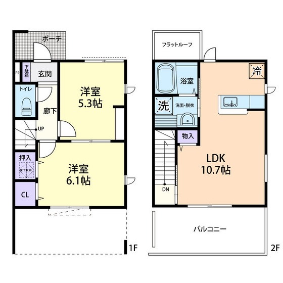 Cherry Blossomの間取り