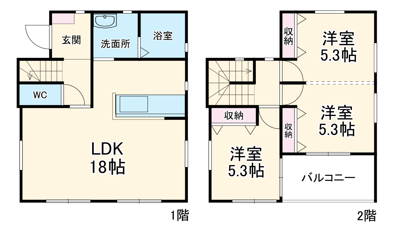 セルテス岐阜の間取り