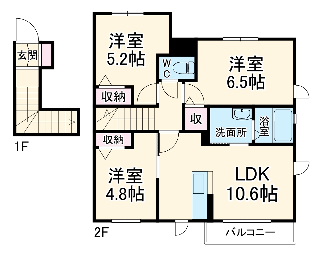 シャルマンの間取り