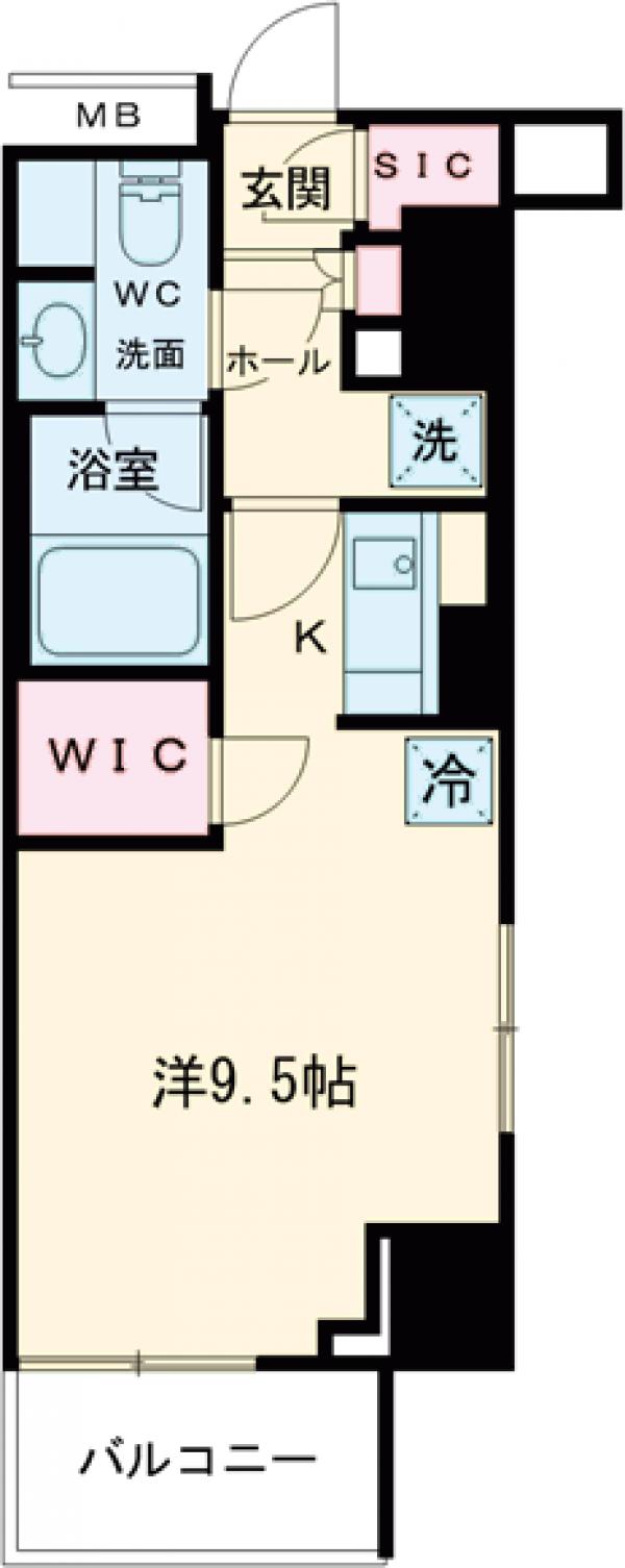 パークアクシス赤塚の間取り