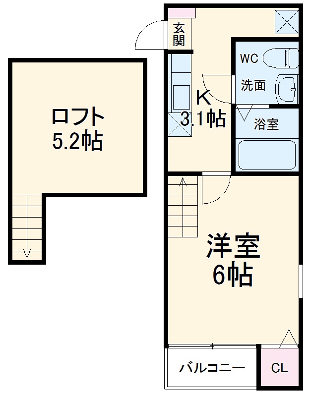 プライムメゾンの間取り
