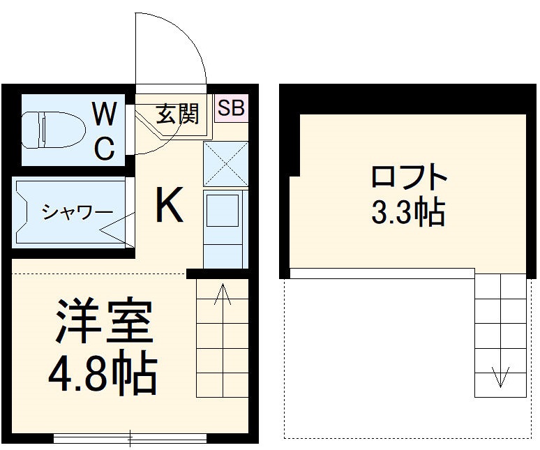 ティアラ新川崎の間取り