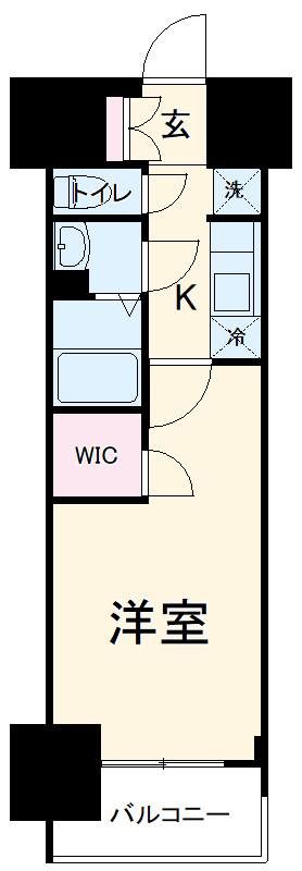 プレサンスNAGOYAファストの間取り