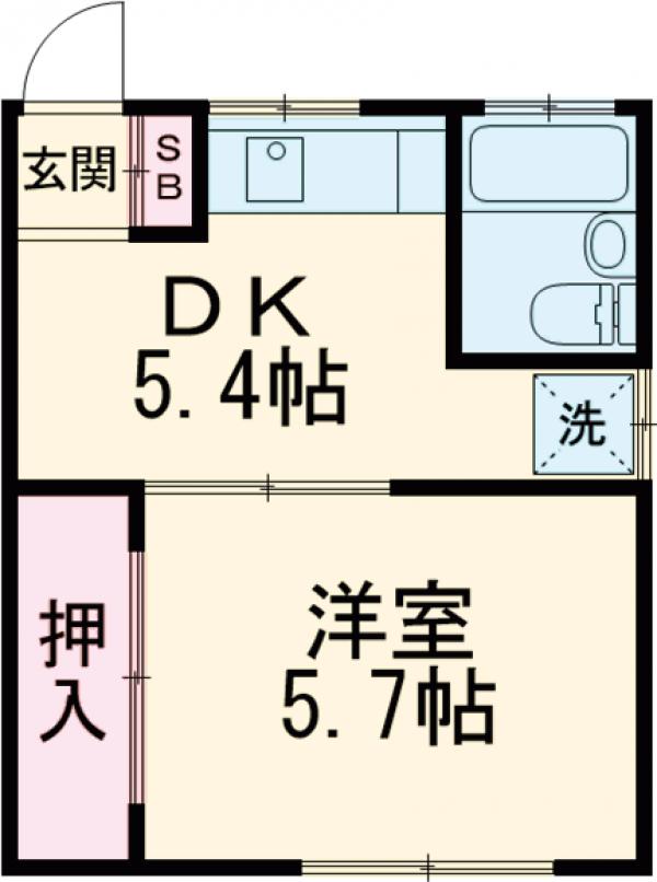 ハイツ・ランの間取り