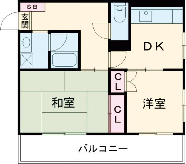サンパレス西品川の間取り