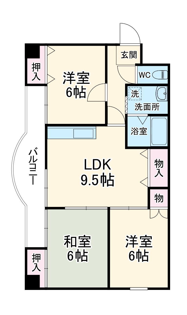アメニティ・ノーブルの間取り