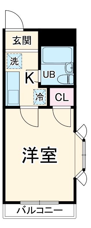 クロノス向ヶ丘の間取り