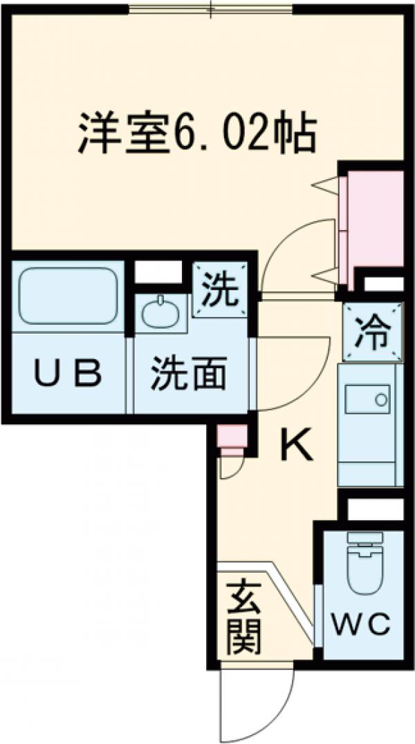 エルファーロ笹塚Ⅲの間取り