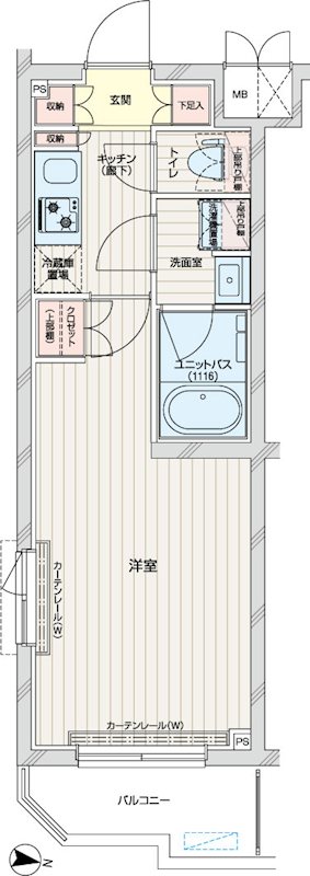 ルーブル練馬赤塚の間取り