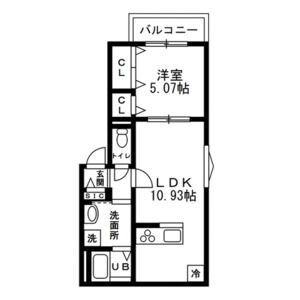 アピス赤羽の間取り