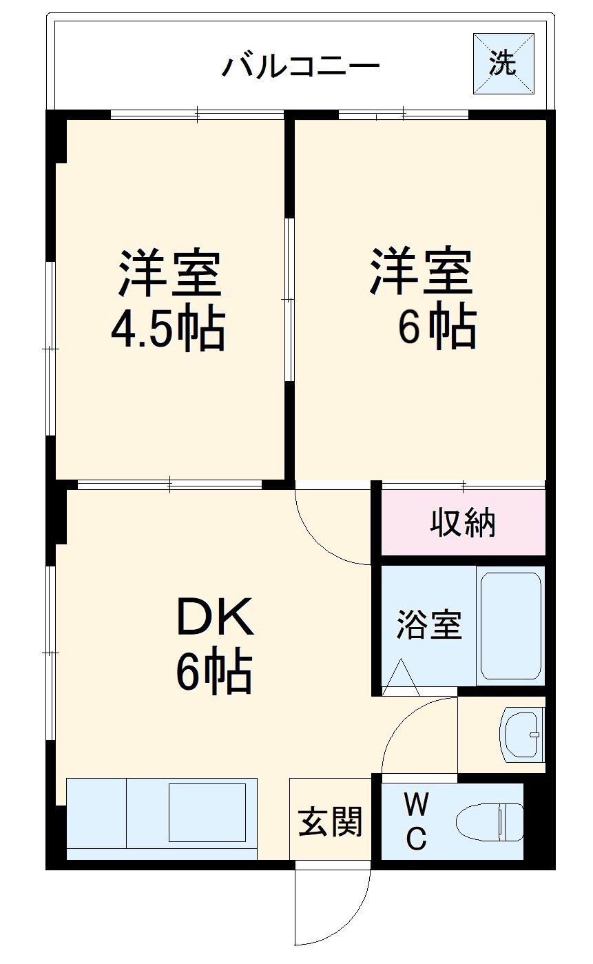 ポートサイド久里浜の間取り