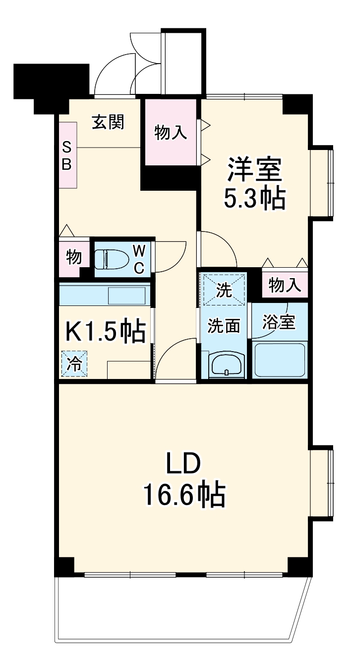 オークハウスの間取り