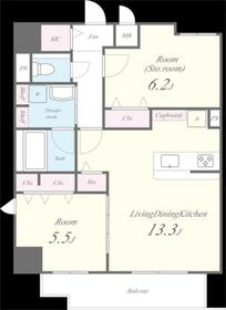 Wonnal堺筋本町の間取り
