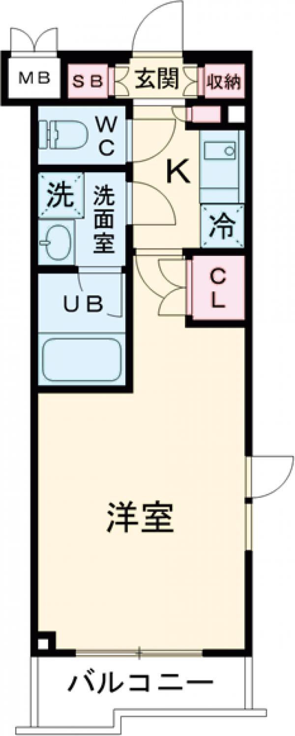 ルーブル練馬赤塚の間取り
