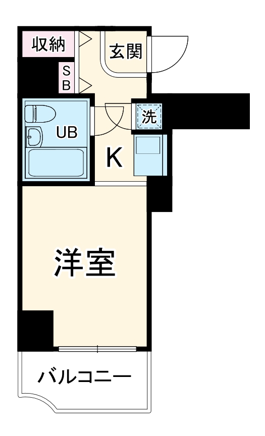 ライオンズマンション横浜大通り公園第三の間取り