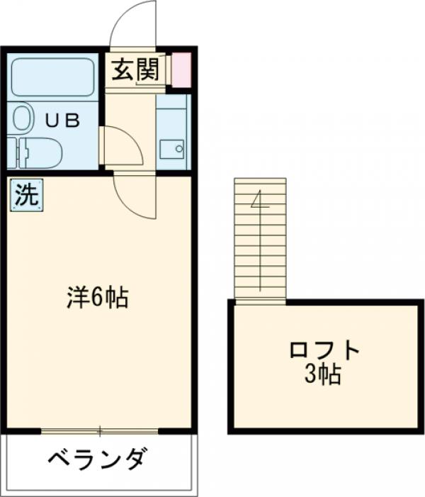 サニーコートSの間取り