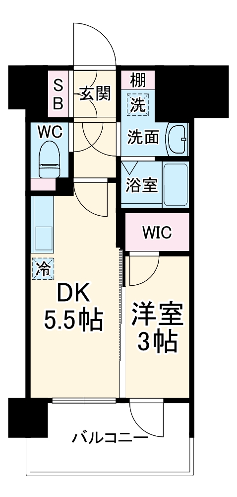 ルーエ今池の間取り