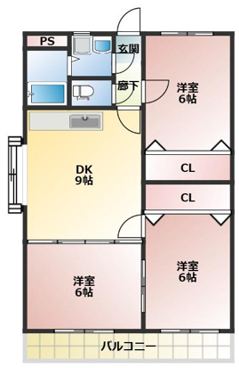 サンモール山下の間取り