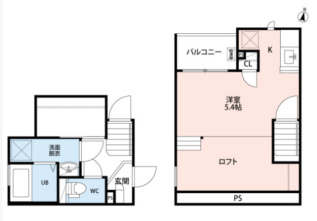 CB春日部フレアの間取り