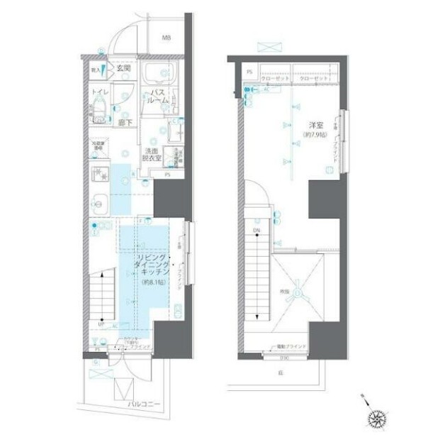 ZOOM川崎EASTの間取り