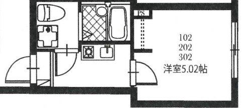 奥戸の完工年月(2020年3月)築の賃貸アパートの間取り