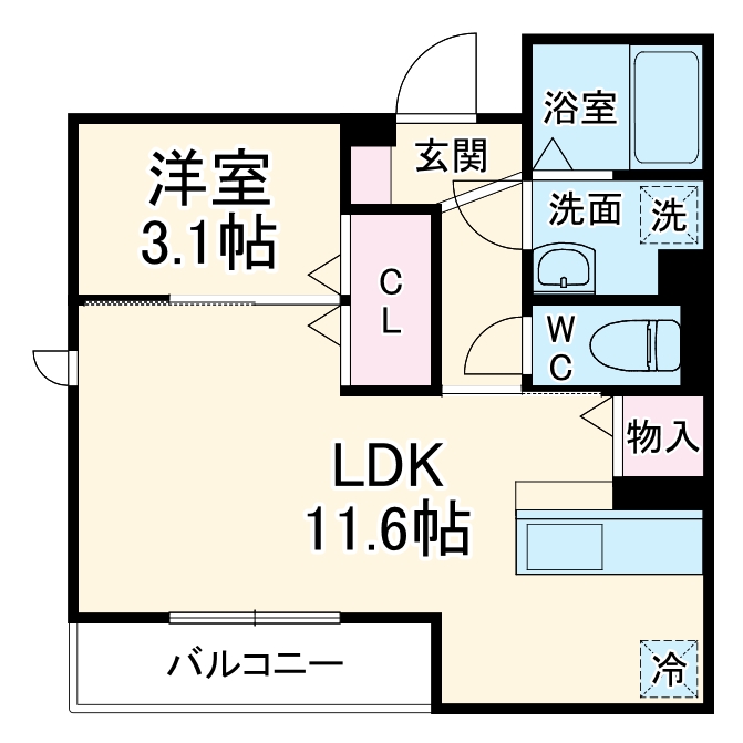 D-Hills佐藤Ⅱの間取り